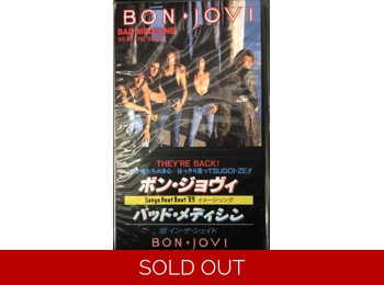 Bon Jovi - Bad Medicine - RARE Japanese 3" CD Single 2 Track Snap Pack